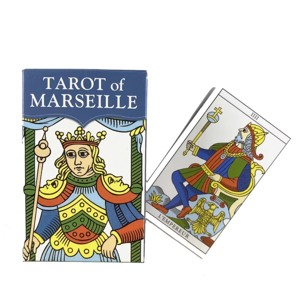 Mini Tarô De Marselha Baralho Lazer Festa Mesa Jogabilidade Profecia Oracle Jogo De Cartas , Jogos De Reunião De Família