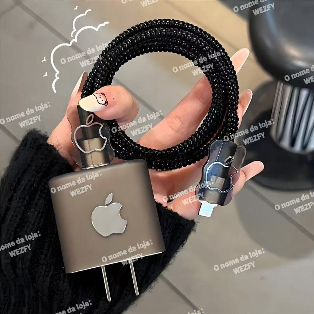 WEZFY 6FC  Apple 15 carregador caso 20w cabo de dados 11/12 para iPhone14pro carregador rápido 13ipad
