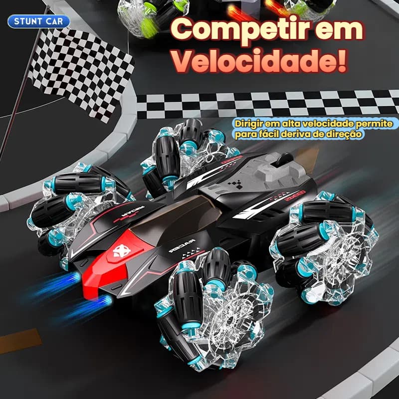 Carro Brinquedo + Música Recarregável USB Carrinho Meninos Brinquedo rotação rolante veículo off-road de Luzes