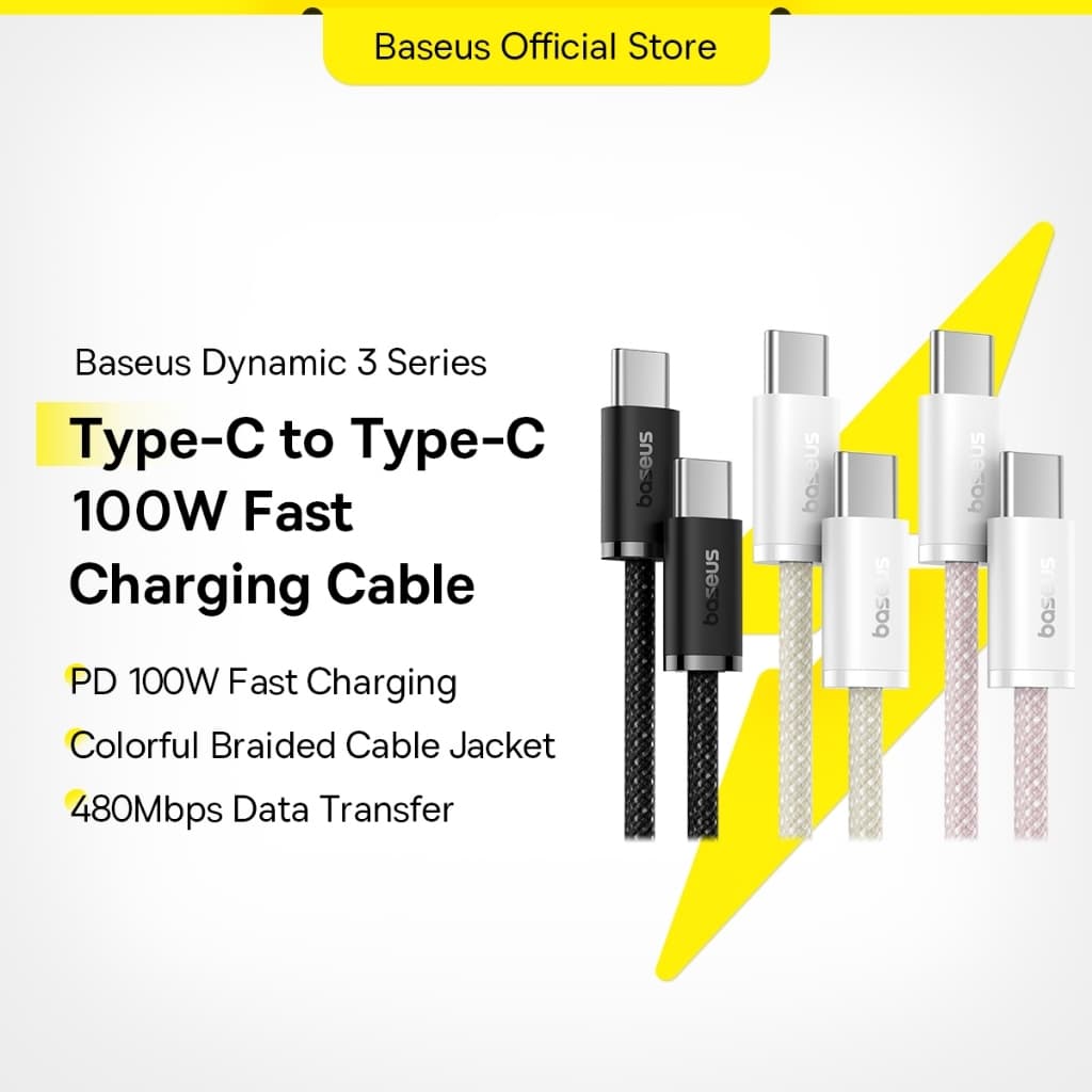Cabo Baseus 100W PD USB C Para Tipo iPhone15 Carregador De Carregamento Rápido Para Macbook Samsung