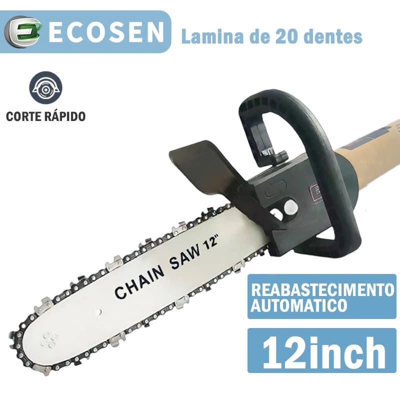 kit De Motosserra Adaptador Rebarbadora De Aço 12 " Enviado Imediatamente
