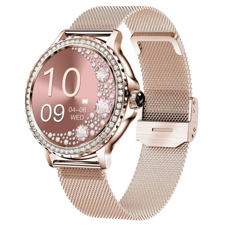 Novas Senhoras Esportes Smartwatch Relógio Inteligente De Alta Definição Tela Toque À Prova Dwaterproof Água Monitoramen