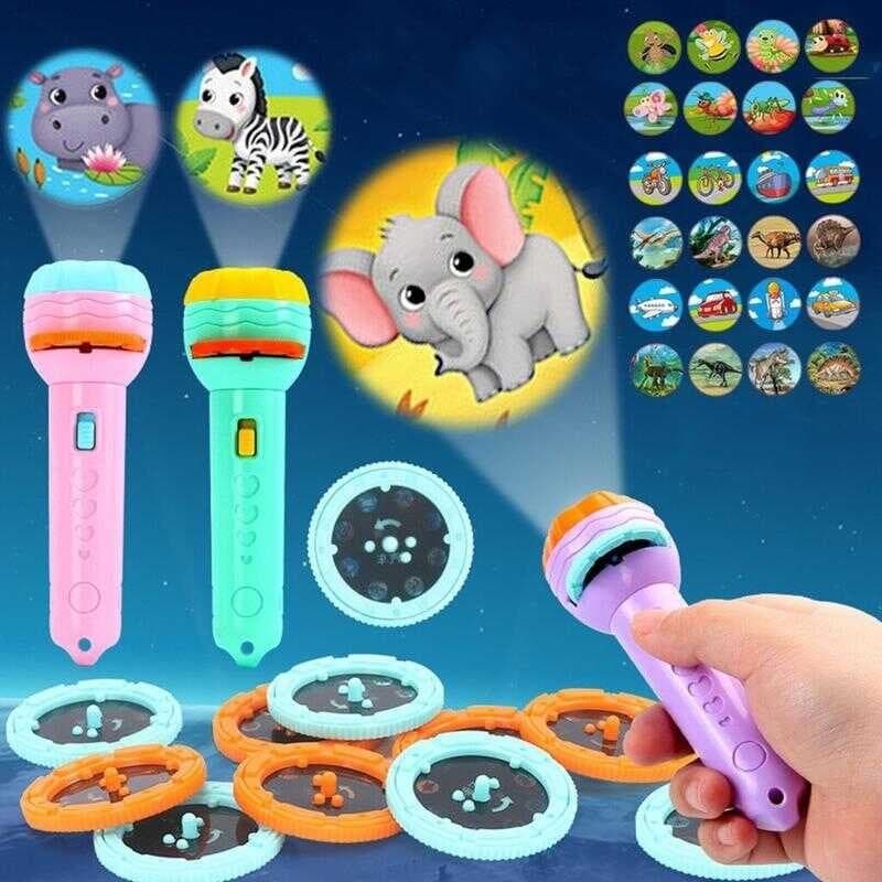 LYL Crianças Brinquedo Lanterna Projetor Divertido Educativo Pai-Filho Brinquedos Interativos Aniversário Natal