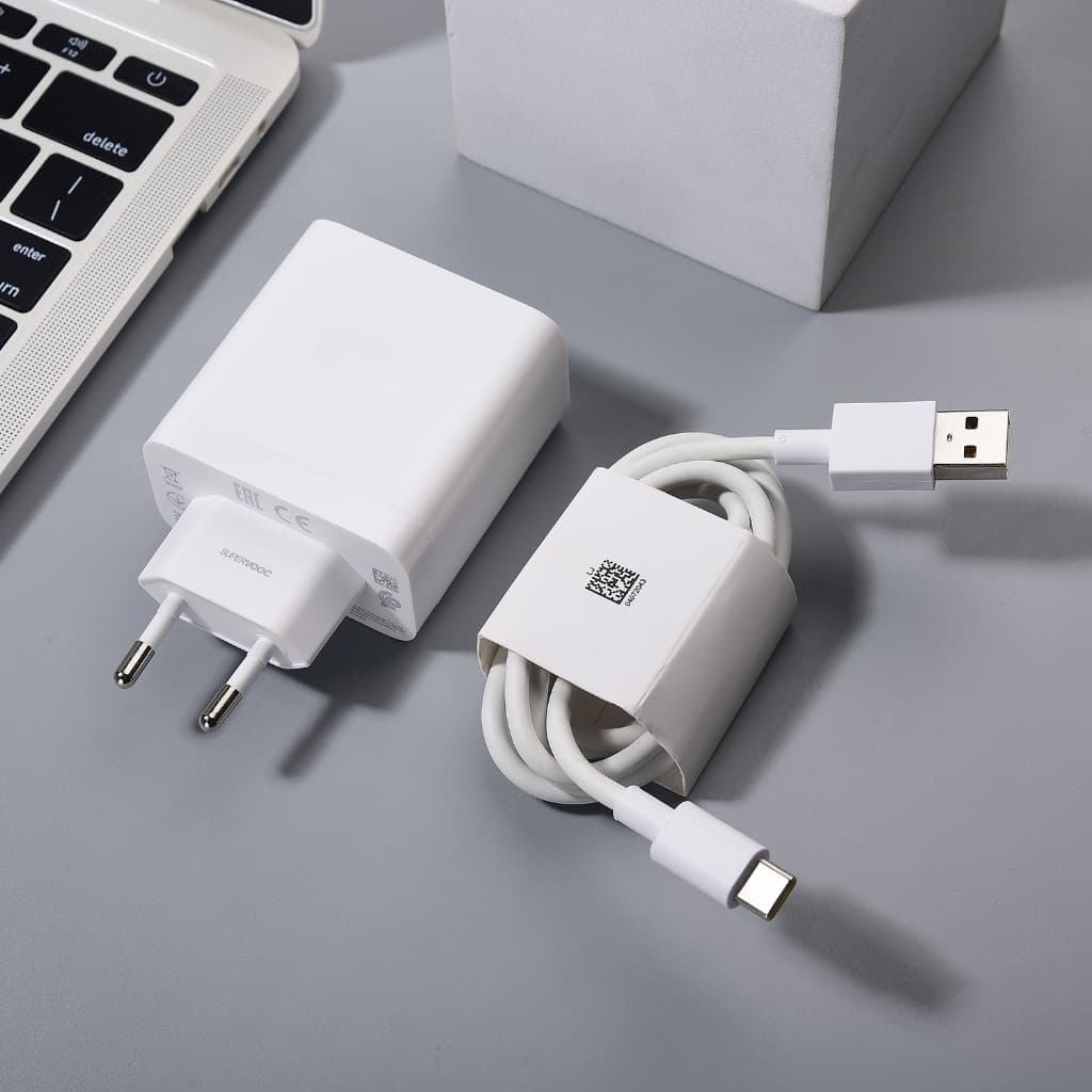 Original Realme 100W SuperVooc Carregador Ue Reino Unido Adaptador De Carregamento Rápido Cabo USB C Para 15 14 13 12 Pr