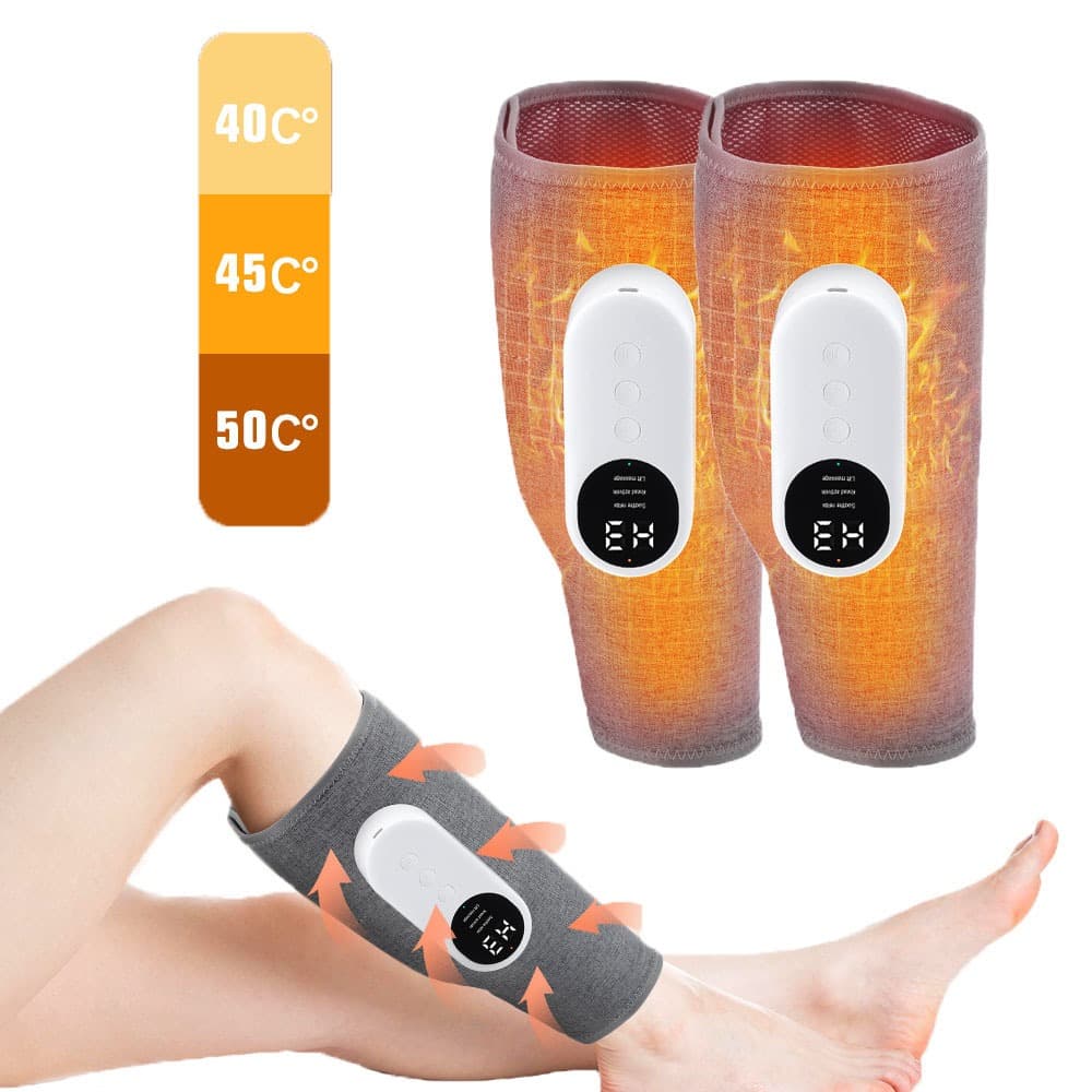 Pressão De Ar Massageador De Panturrilha Máquina De Presoterapia 3 Modos Pé Perna Relaxamento Muscular Promover A Circul