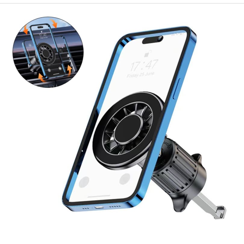 Magsafe Suporte Magnético 360° De Celular Veicular Carro Suporte de saída de ar para automóveis
