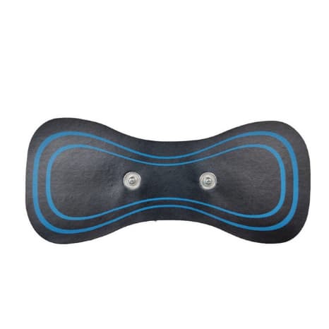KIT Mini Massageador Estimulador Elétrico De Pescoço Portátil Para Alívio Da Dor Muscular Cervical