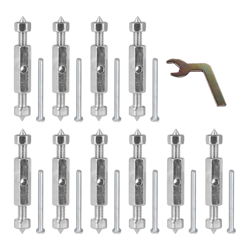 Conjunto 10 Reparadores Caixa Elétrica Suporte Fixação Tomada Interruptor Universal caixa 4x2 / 4x4