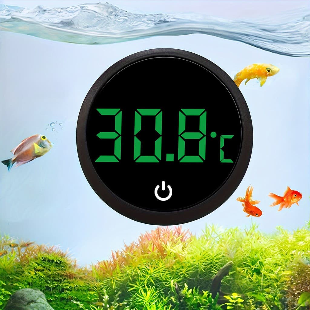 Medidor De Temperatura Digital tela LCD Termômetro aquário