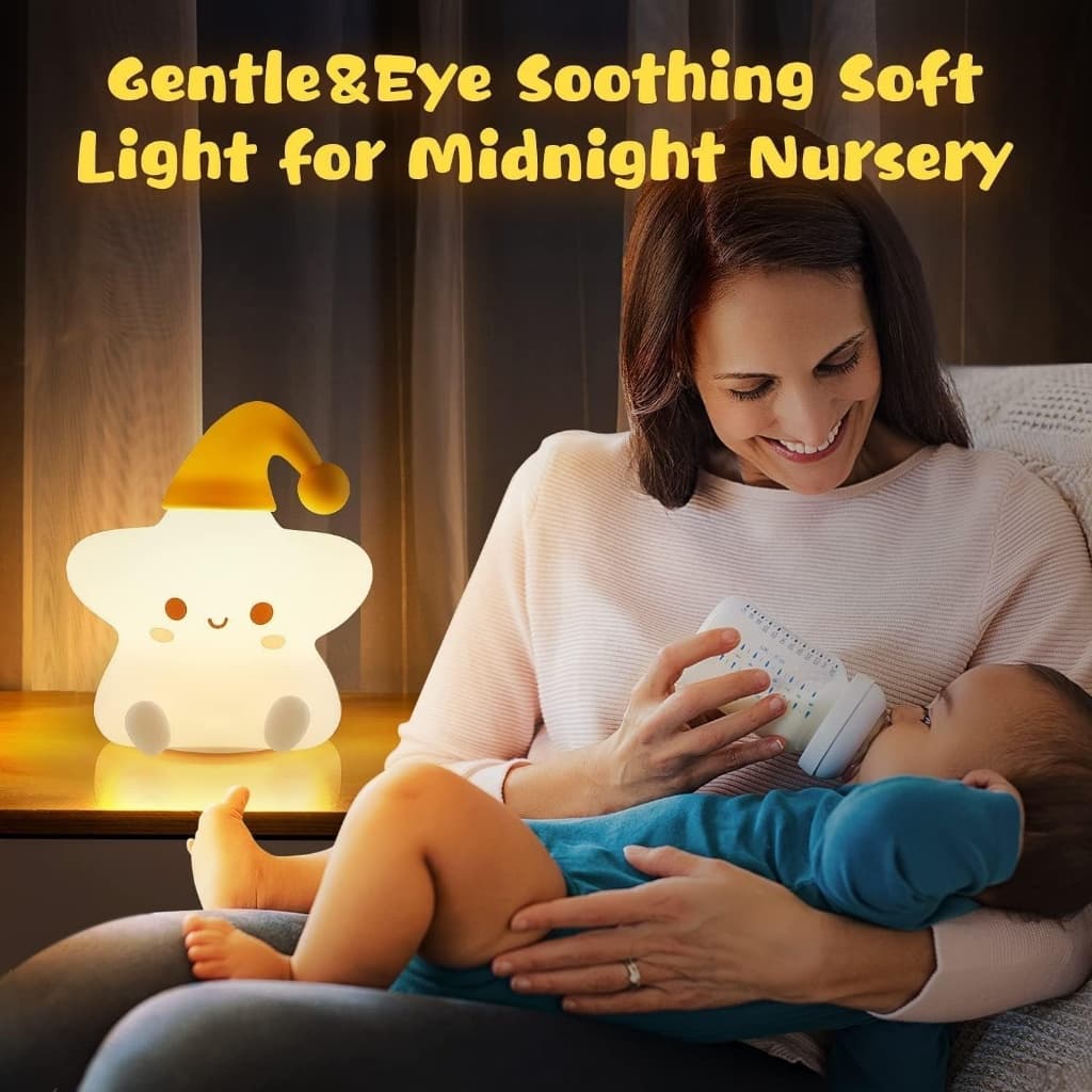 Luminária de Mesa Infantil Bichinhos Recarregável Toque Touch em borracha de silicone –Mini Luminária Abajur Tematicas v