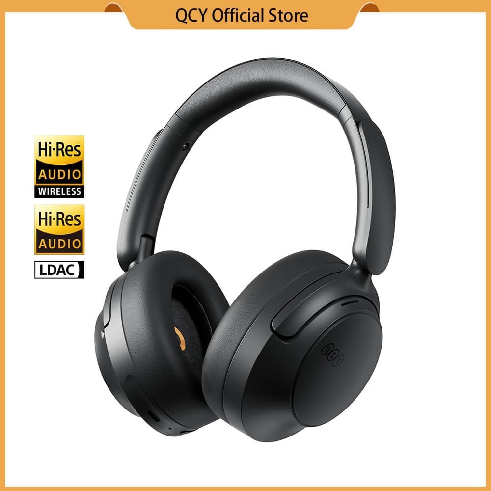 QCY H3S Bluetooth 6.0 Fone De Ouvido Com Cancelamento De Ruído Duplo De Até 102 Horas De R