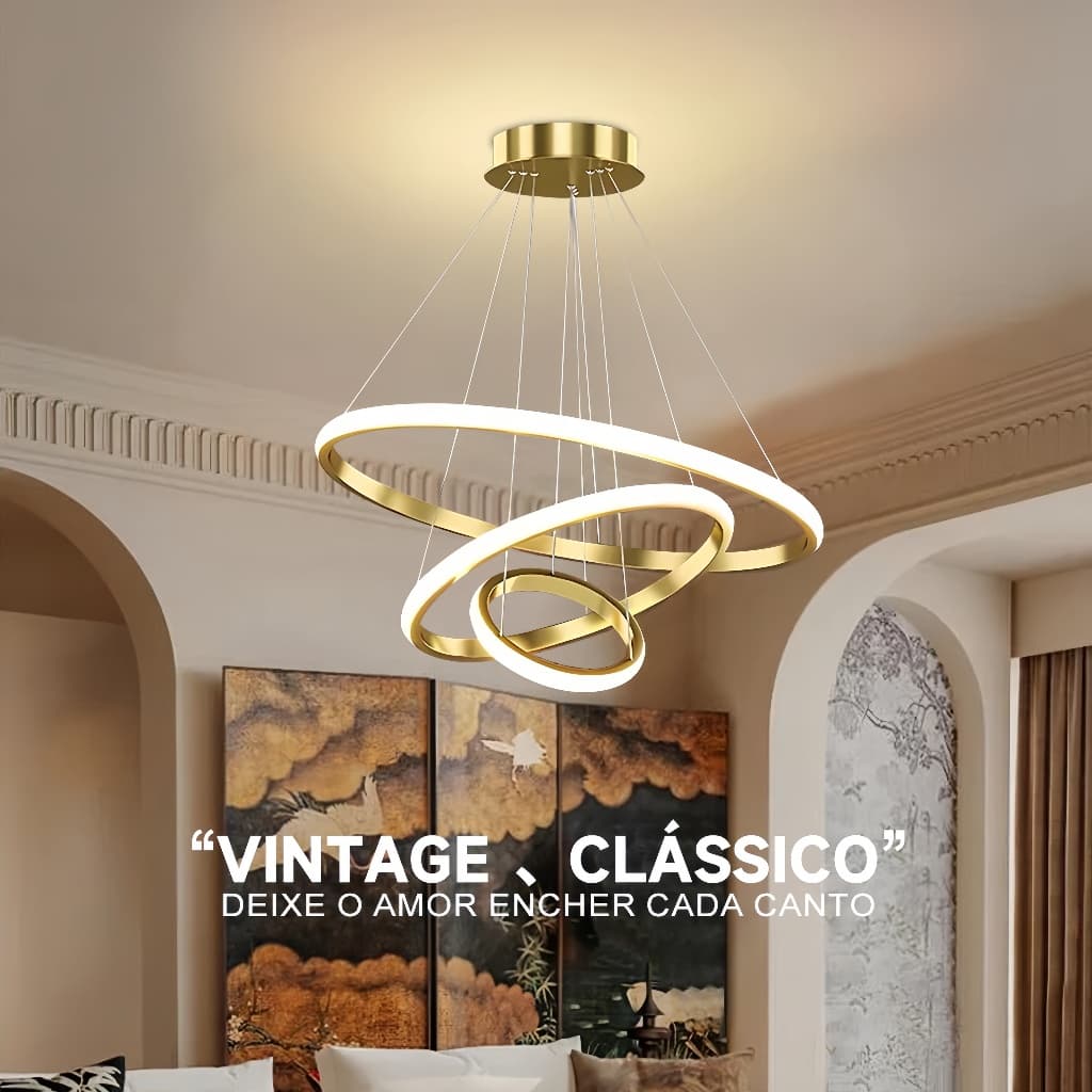 3 Cores em 1 luz Lustre Para Sala Lustre Pendente Cozinha Luminária de Teto Led Nordic Moderno Decoração Para Sala