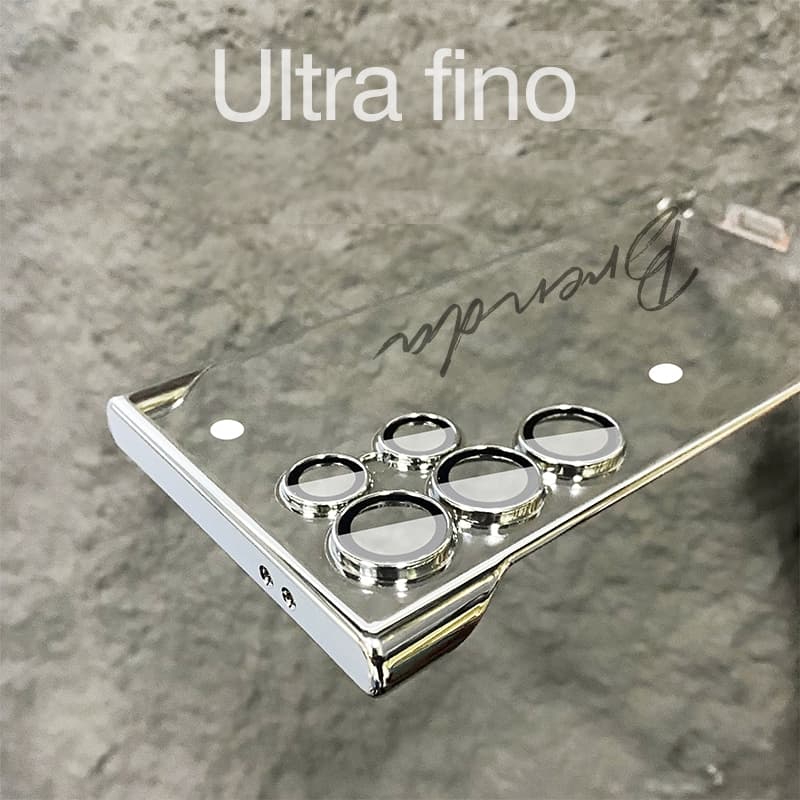 Nova Capa De Telefone Ultrafina E Simples Com Texto Personalizado Para Samsung Galaxy s26ultra s25ultra s24 ultra S23ult