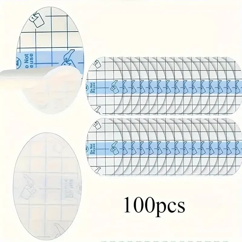 Kit 100pcs Adesivo Impermeável Orelha Banho Natação Infantil Adulto vivaloja_viva