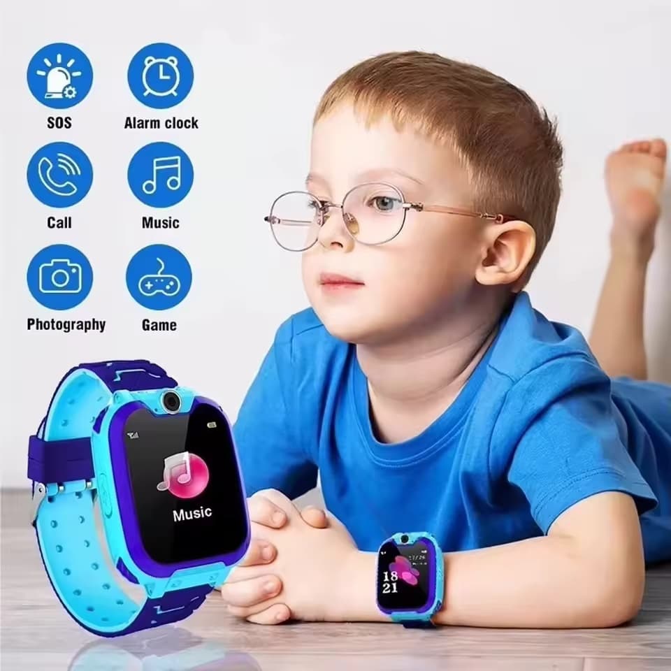 Crianças Relógio Inteligente Telefone 4G Cartão Sim SOS LBS Localização Chamada Criança SmartWatch Câmera À Prova Dwater