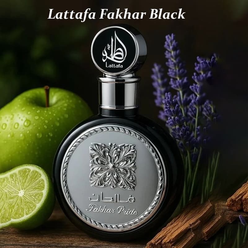Perfume Lattafa Fakhar Black Masculino Preto Importado Do Árabe Original 100ML-Enviar Imediatamente