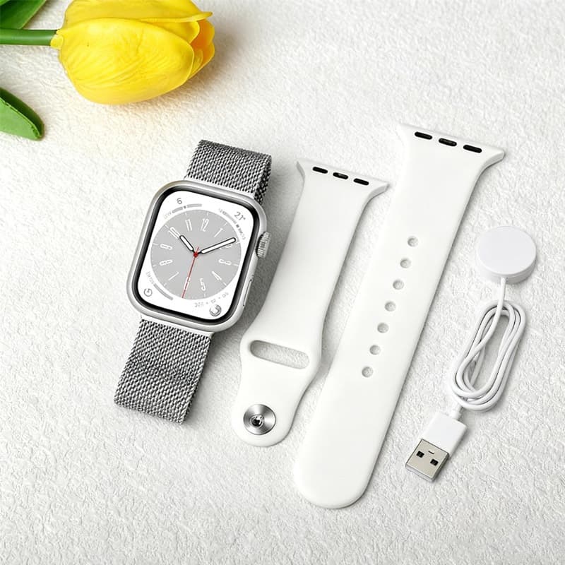 kit Relógio Inteligente-São Paulo , Estoque Disponível , S10 38mm Feminino Smartwatch Presente , Masculino De 45mm Chama