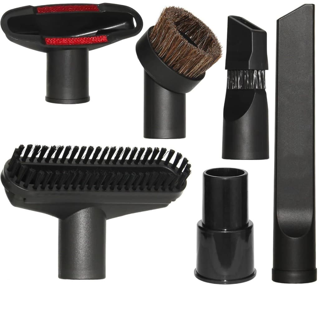 Kit de Acessórios Bicos Bocal Para Aspirador de Pó Universal- 6 Peças