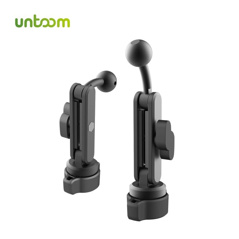 Untoum Liga De Alumínio Suporte Do Telefone Carro Braço Extensão Ajustável 17mm Haste Conjunta Esférica Para Acessórios