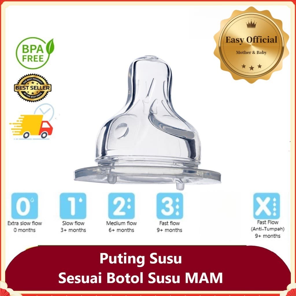Compre 5 e ganhe 1 como presente ！！！Colocando Para MAM Garrafa Do Mesmo Estilo Mamilo Largo 52mm Tetina Alimentação Chup