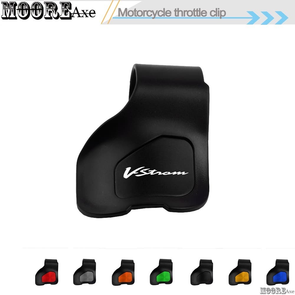 Mooreaxe Para Suzuki V-Strom 250SX SV650A 650 1000 800DE 1050DE Braçadeira De Reforço De Acelerador De Motocicleta Contr