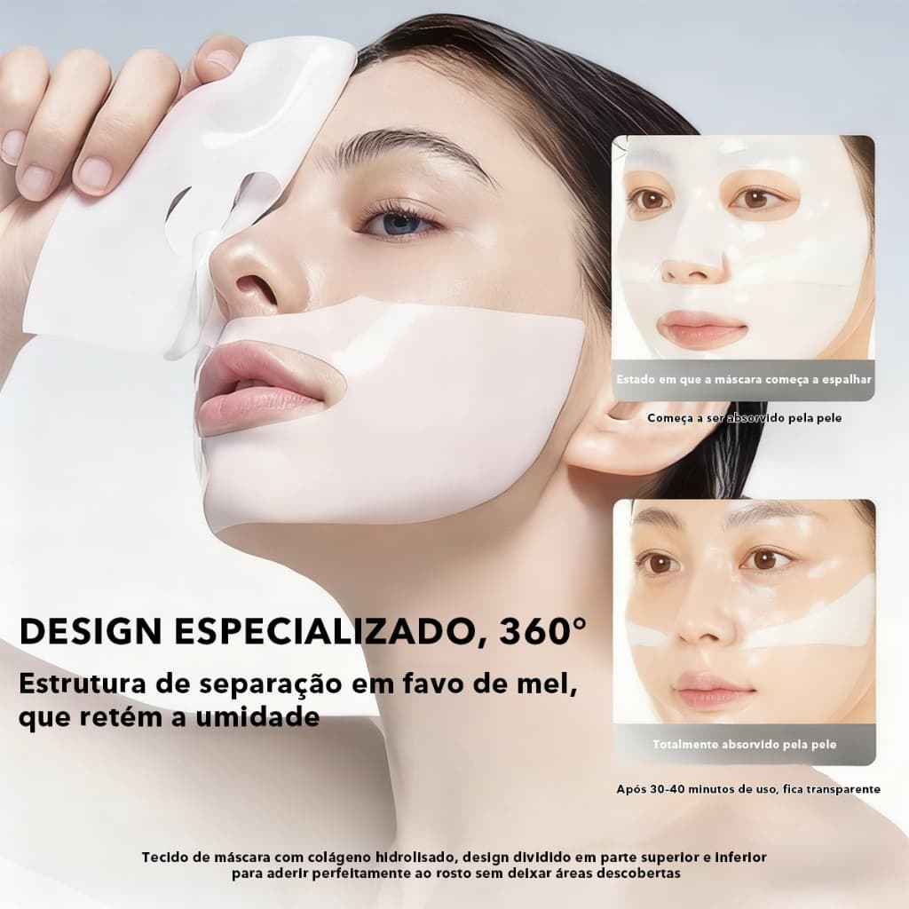 Sérum Hidratante Facial com Ácido Hialurônico e Vitamina C 30ml
