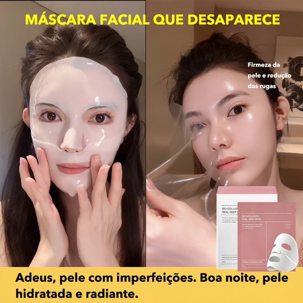 1/3/4/5/7 pcs Máscara Biodance Bio-Colágeno Firmadora, Hidratante e Hidratante de Longa Duração