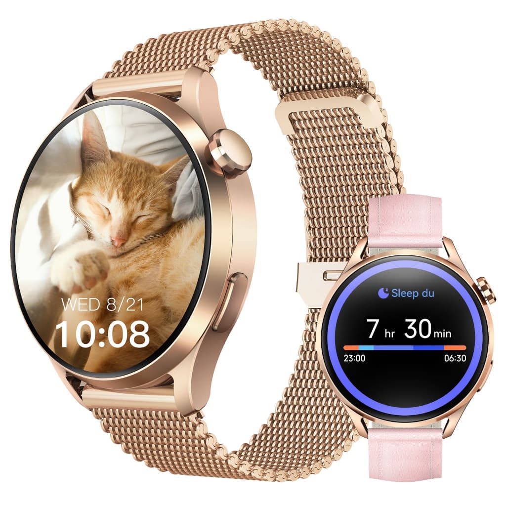 Smartwatch Feminino Kieslect Lora3 Relógio Inteligente AMOLED Chamada Bluetooth 20 Dias Presente para Ela