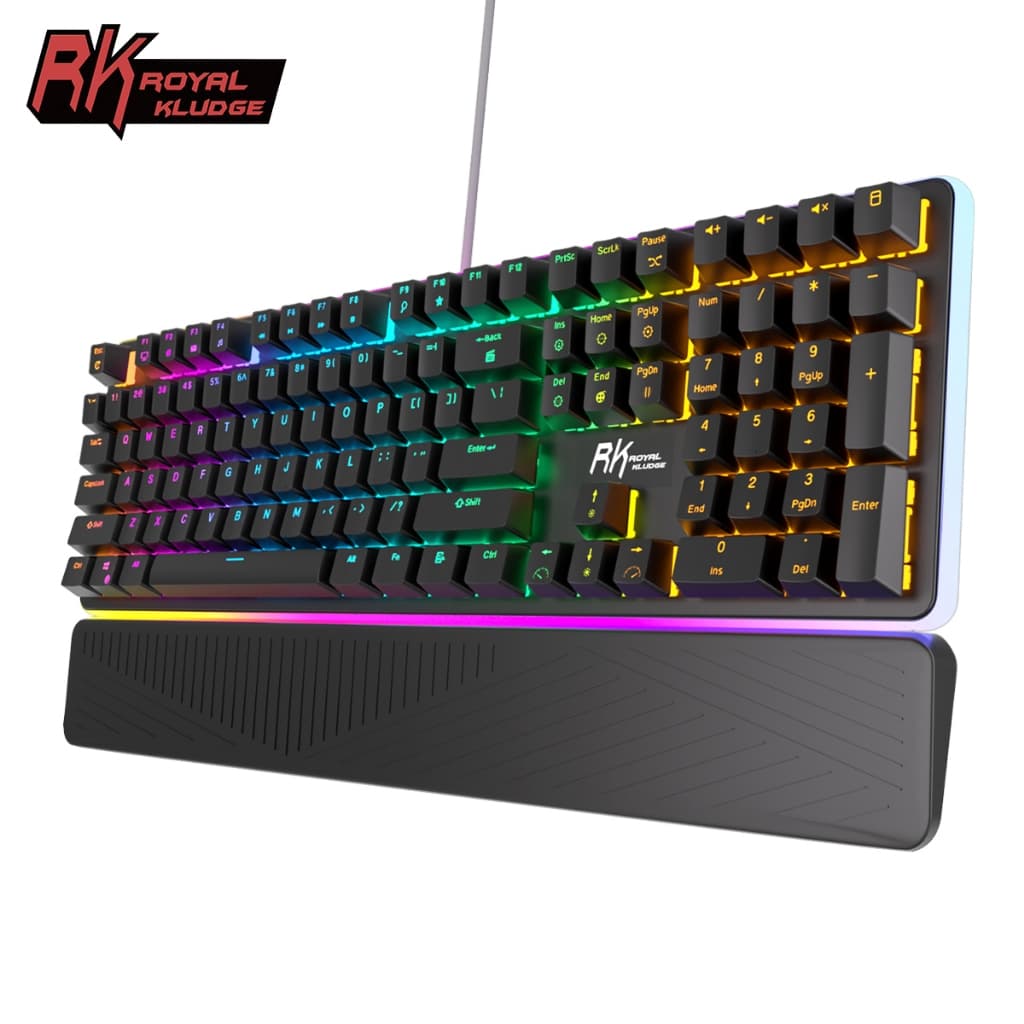 Royal Kludge RK918 Teclado Mecânico Com