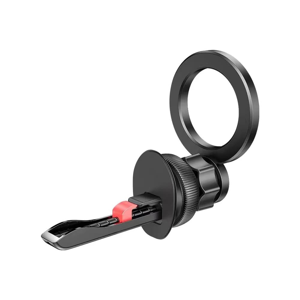 HREBOS Saída de ar condicionado para carro Suporte para celular giratório Snap-On estável navegação Anti-vibração Univer