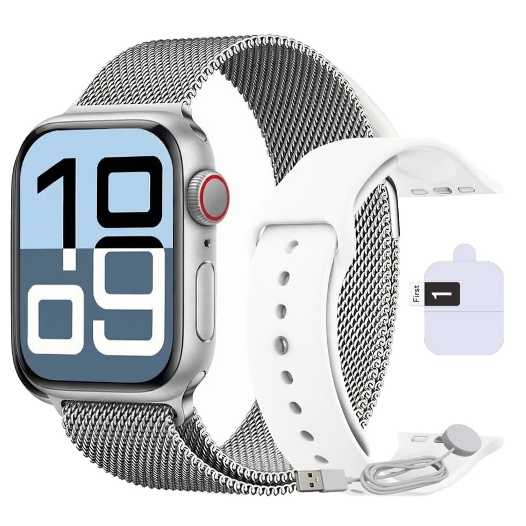 Relógio Inteligente Esportivo Smartwatch Com Chamada Bluetooth , Rastreador De Fitness E Atividades , IP68 À Prova D'águ
