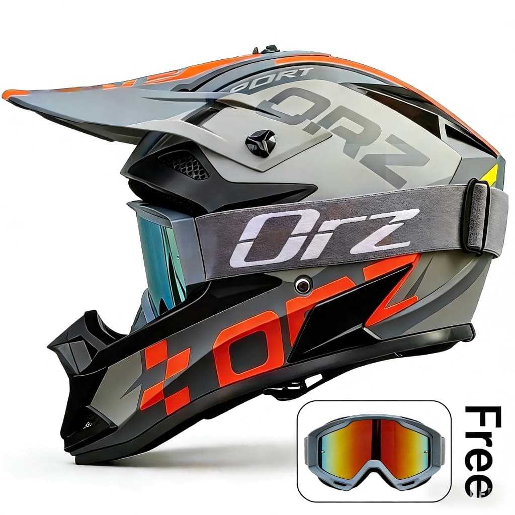Capacete Esportivo Off Road para Ciclismo e Trilhas MTB Proteção Confortável Ajustável para Adultos