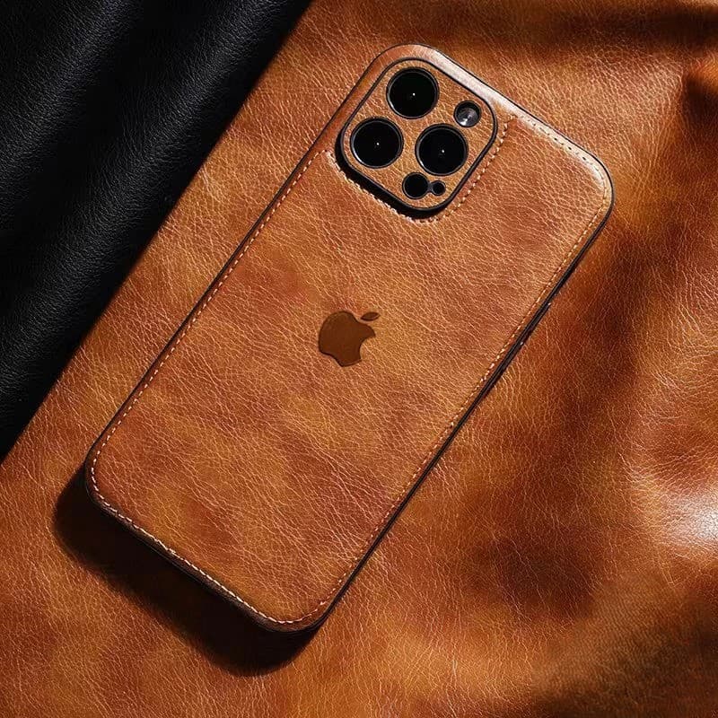 Nova Capa De Telefone Luxuosa De Couro PU Para iPhone 18 17 16 15 11 12 13 14 Pro Max 14 16 Plus Proteção Contra Choque