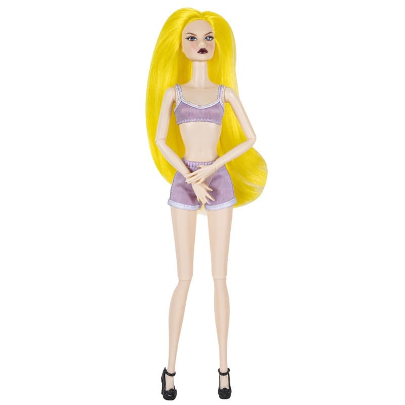 Boneca Feminina Articulada de 30 cm, Modelo Super, Cabelo Longo, Movimentos Articulados, Moda, Presente de Coleção para
