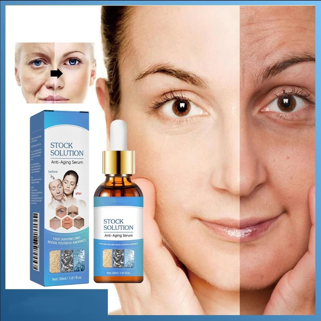 Sérum Botox Líquido 30ml Anti-Idade Antirrugas Reduz Linhas de Expressão Firmeza Colágeno