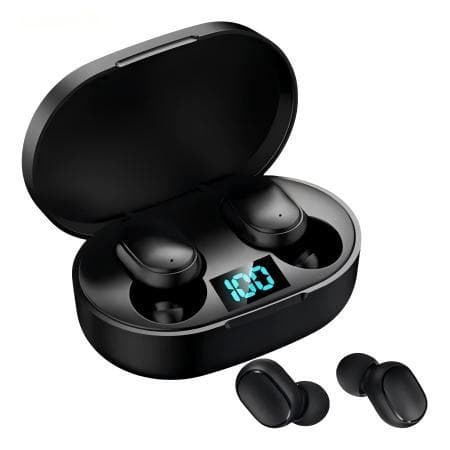 Fone De Ouvido Sem Fio E6s/A6s Bluetooth 5.0 Tws Com Tela LED Digital