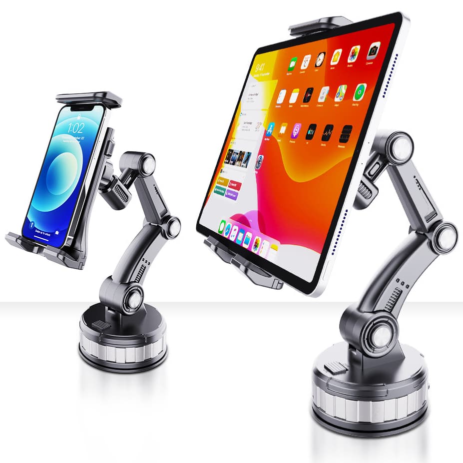 Suporte para tablet para celular de carro, ventosa Extra grande, painel, suporte para celular, para-brisa de carro, estr