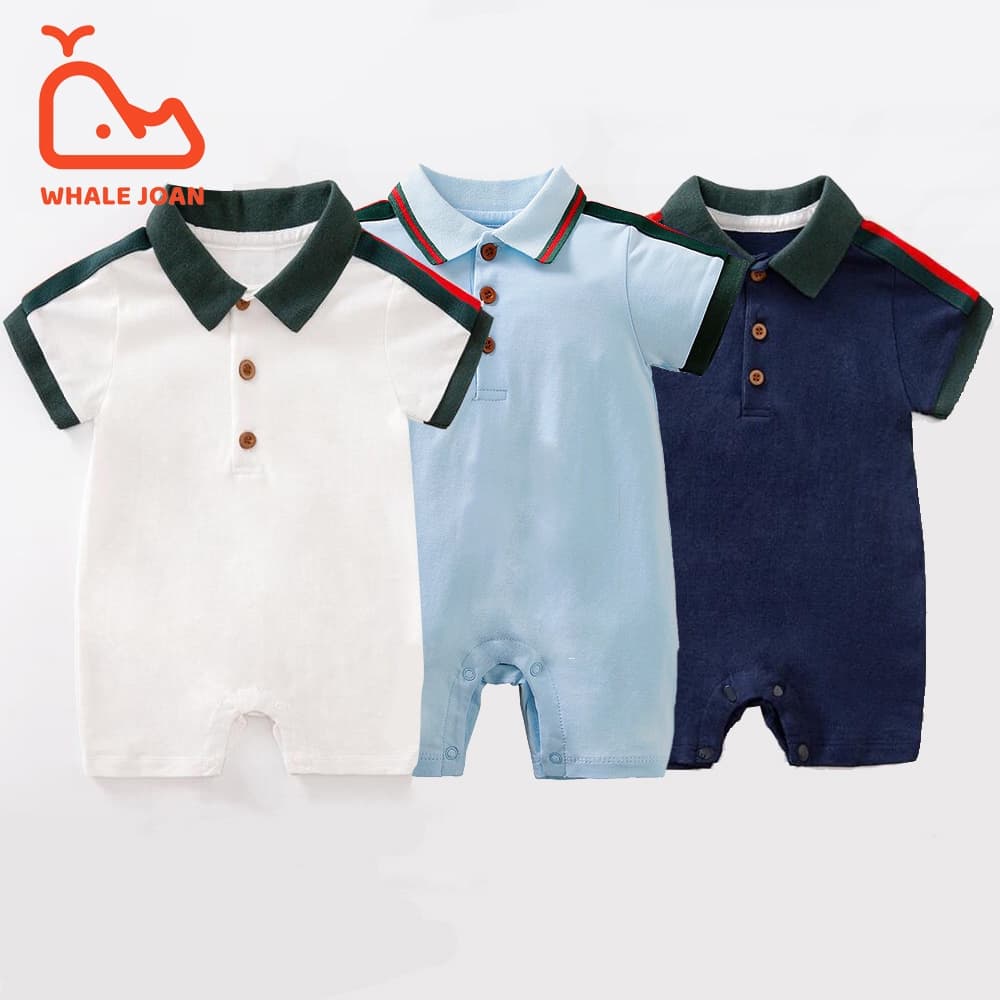 Macacão de bebê de 0 a 24 meses, roupas de menino e menina 100% algodão