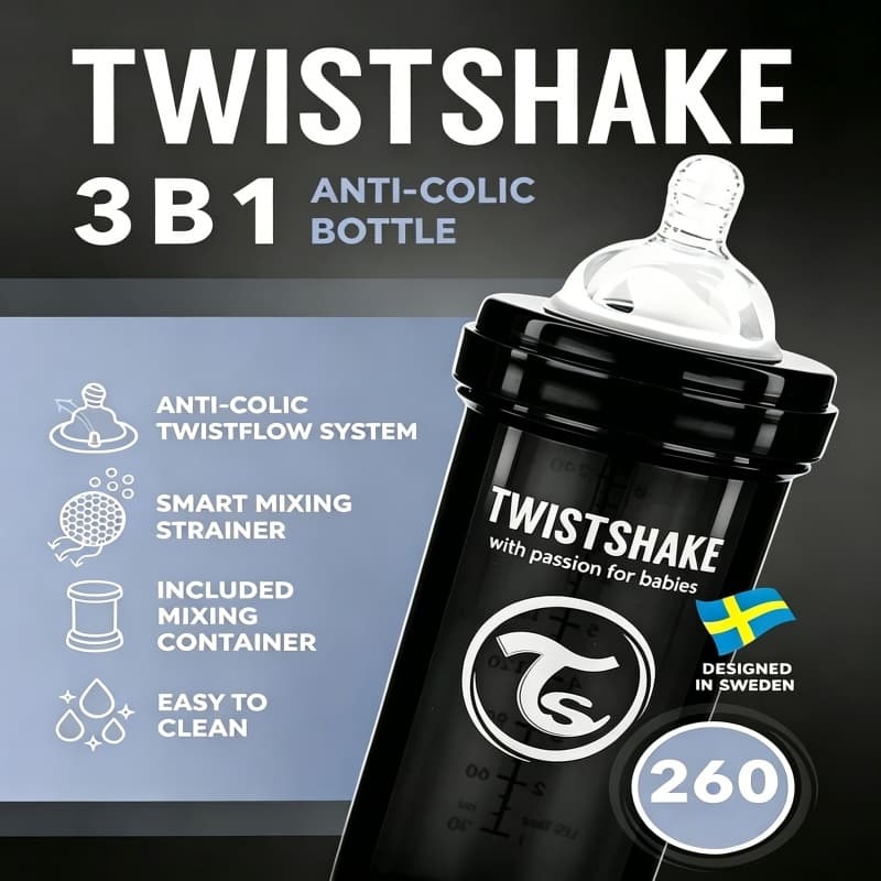 Tetina E Mamadeira Anticólica Twistshake