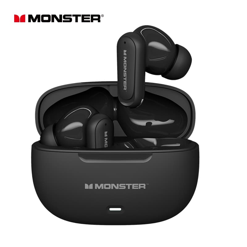 Monster HT20 fone bluetooth com borrachinha fone cancelamento de ruído ativo Chamada HD bluetooth 6.0