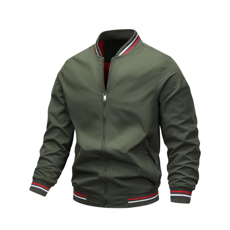 Jaqueta na moda masculina outono inverno novo estilo europeu americano jaqueta Casual moda tendência casaco masculino to