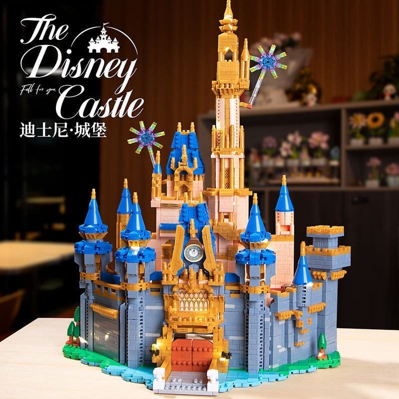 3000 Peças Bloco de Montar Castelo das princesas da disney Craft Brinquedo educativos presente Compatível com lego