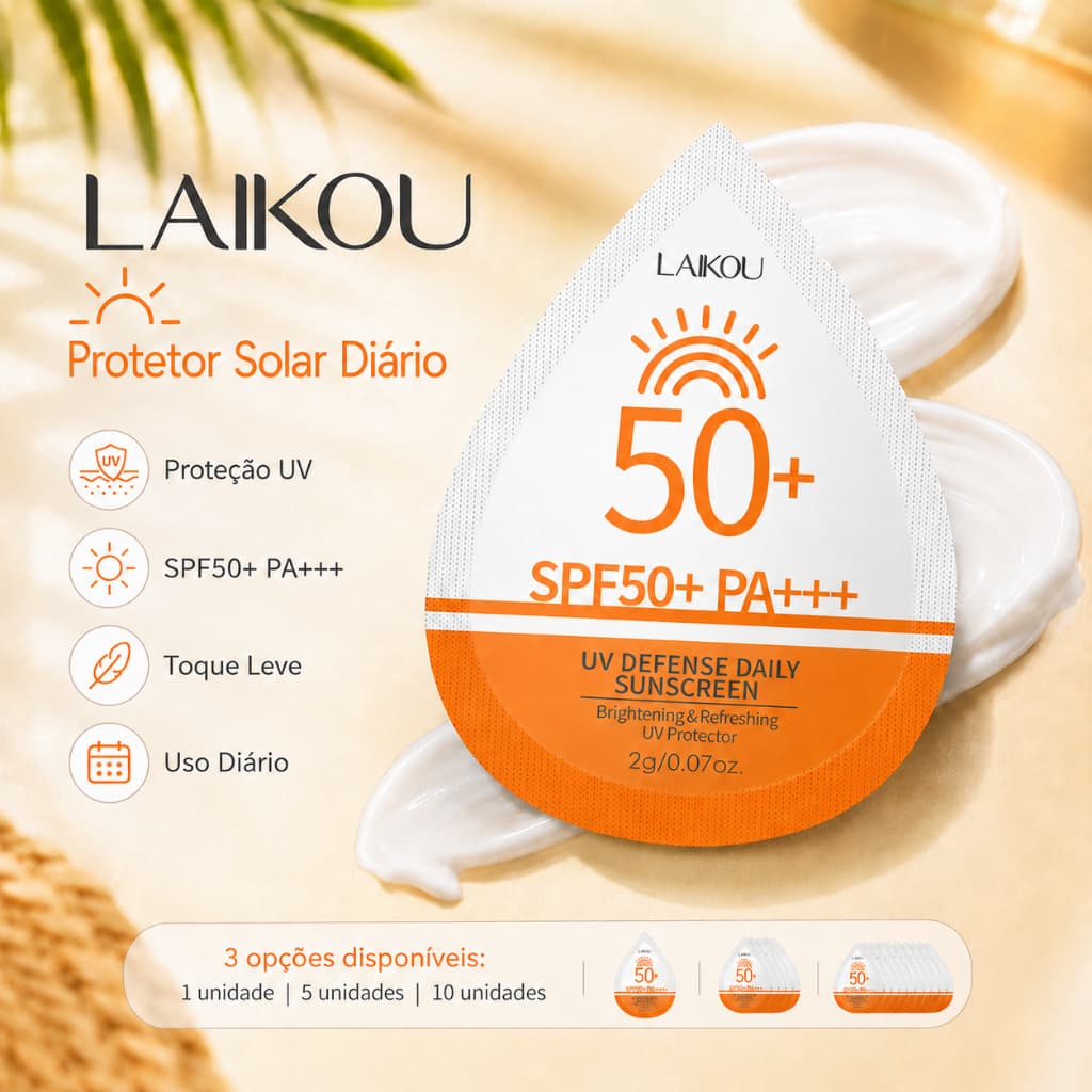 LAIKOU Protetor Solar Com Proteção E Perna Para Rosto