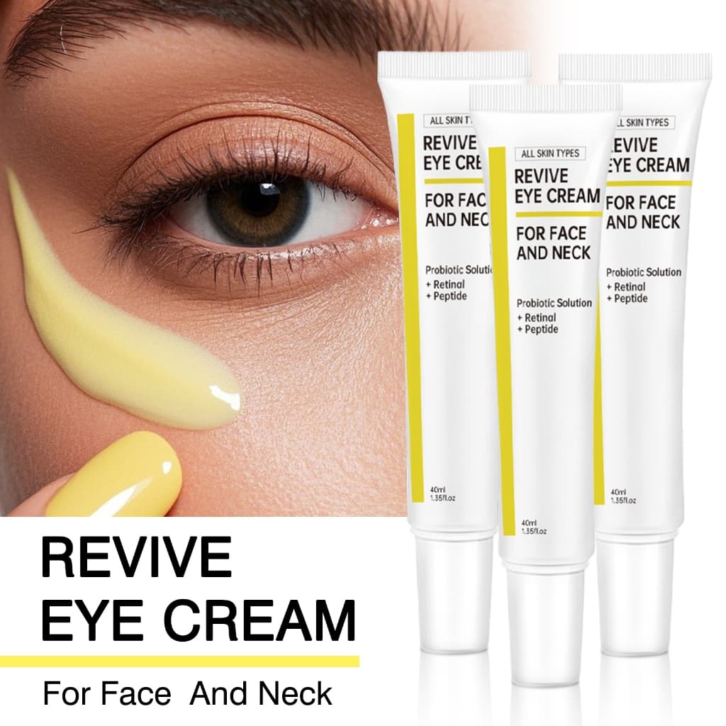Creme Olhos e Pescoço Probióticos Retinol 40ml | Anti-idade Precoce Suaviza Linhas Lifting Uniformiza Tom Nutritivo