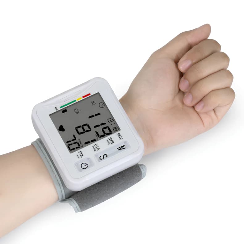 Medidor Pressão Digital De Pulso Com Voz Monitor Inteligente Aparelho De Pressão MUNDO