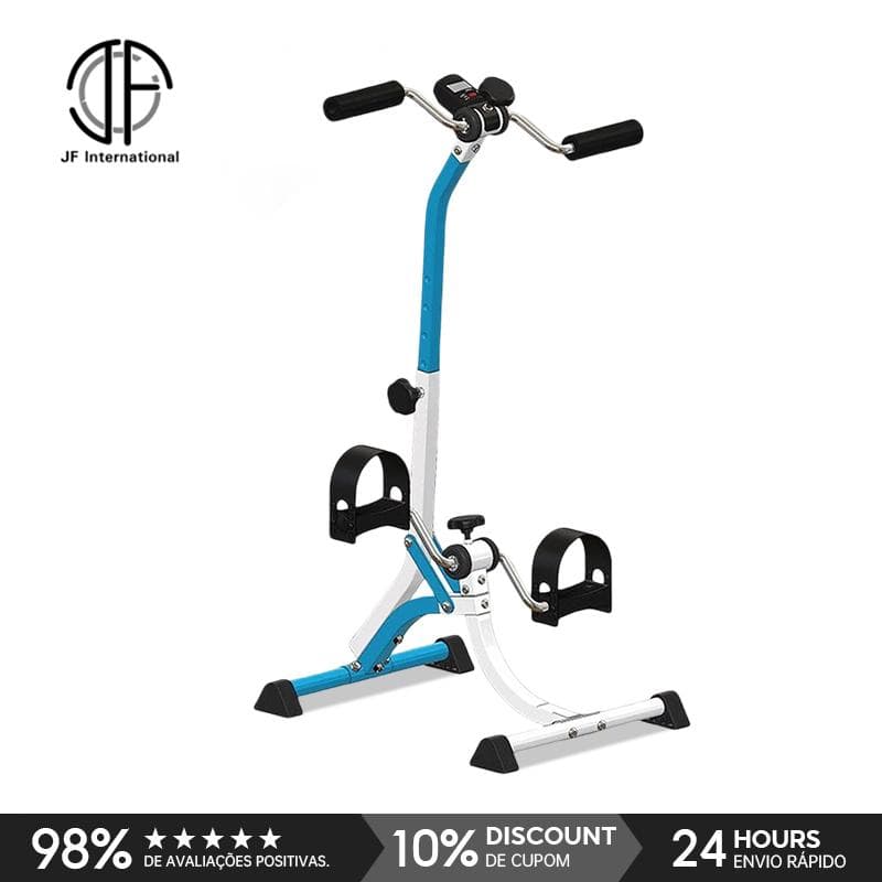Bicicleta Ergométrica Doméstica JF , Ideal Para Exercícios De Braço E Pernas Idosos