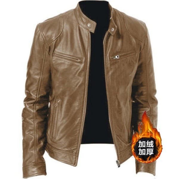 Homens Jaqueta De Couro Falso Motocicleta 5Xl Jaquetas Masculinas Preto Coruro Masculino Outwear Fino Ajuste Casacos Do
