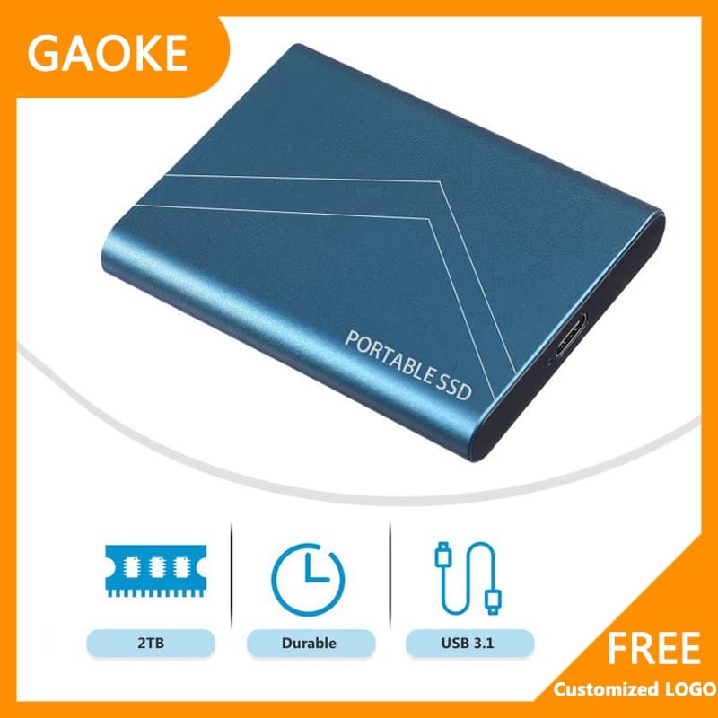 Disco rígido externo portátil USB3.1 TYPE-C SSD 1 TB-16 TB