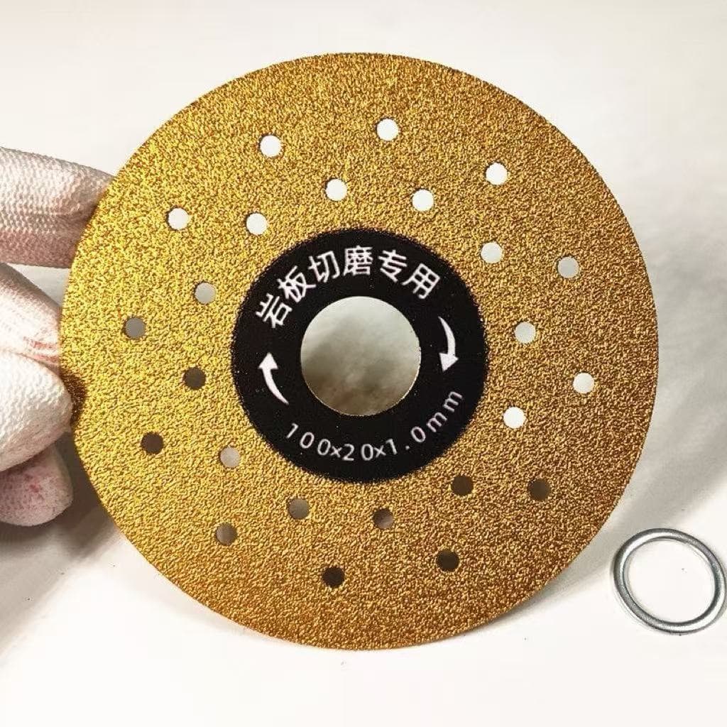 100mm /115mm Disco de corte para esmerilhamento de placas de rocha Super Circular Saw Blade