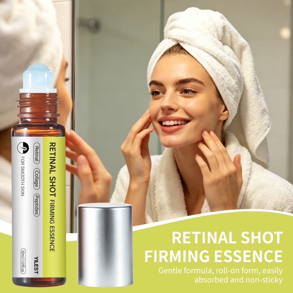 Sérum Retinol Efeito Lifting Reafirmante | Anti-idade Suaviza Linhas Hidratação Fria Nutritivo Uso Rosto Olhos